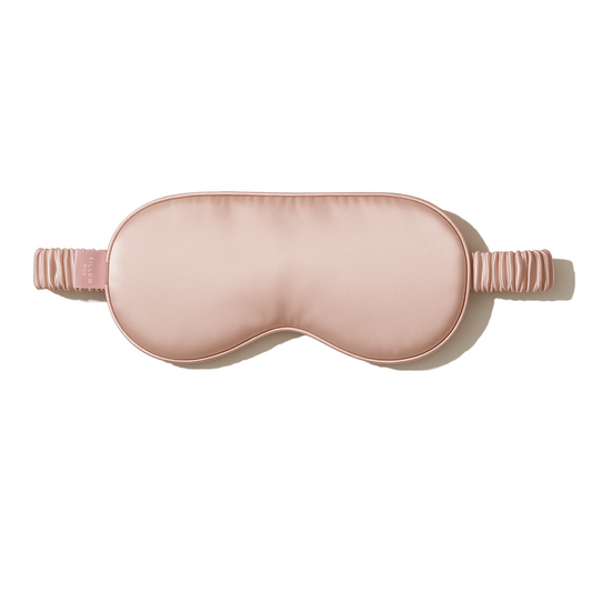 Pink Silk Sleep Mask